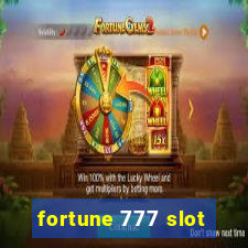 fortune 777 slot