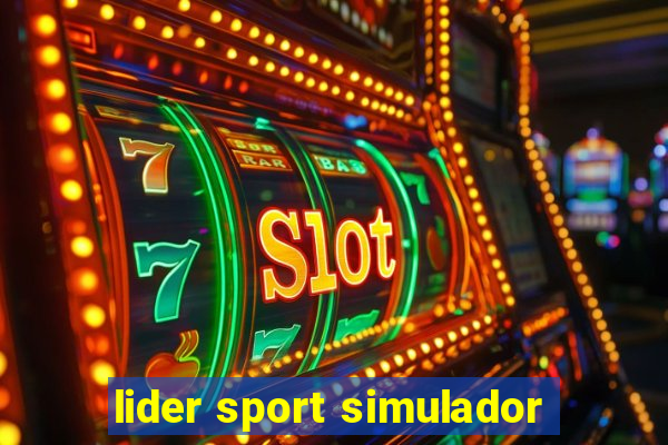 lider sport simulador