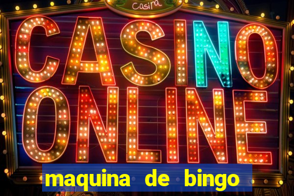 maquina de bingo show ball