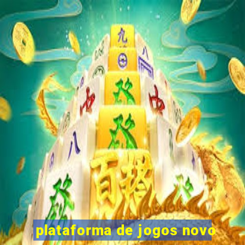 plataforma de jogos novo