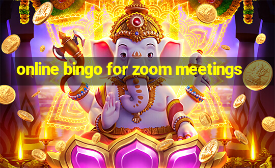 online bingo for zoom meetings