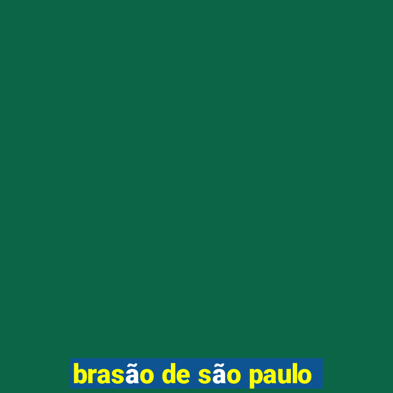 brasão de são paulo