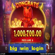 big win login verde download