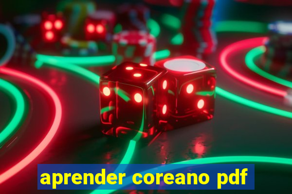 aprender coreano pdf