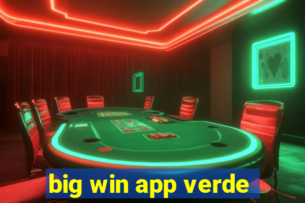 big win app verde