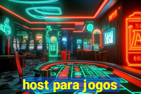 host para jogos