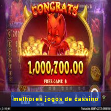 melhores jogos de cassino