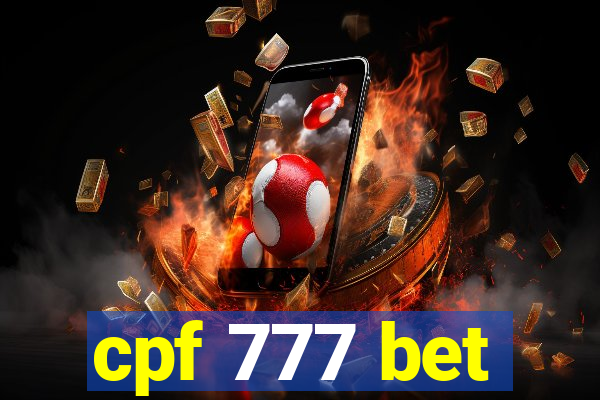 cpf 777 bet