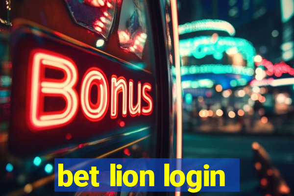 bet lion login