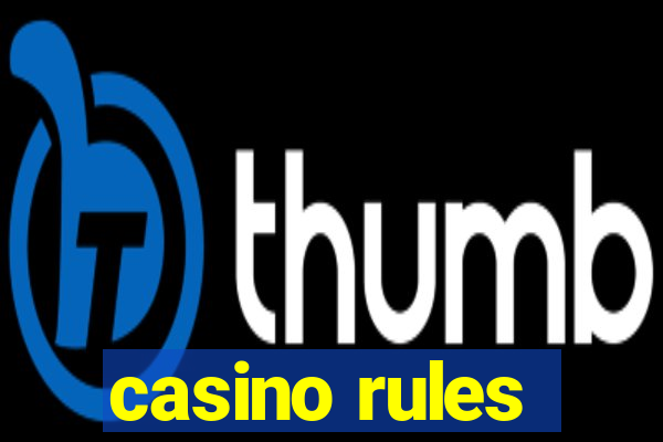 casino rules