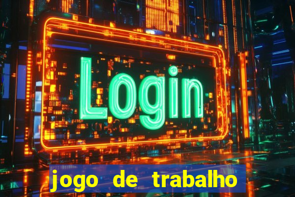 jogo de trabalho no escritório