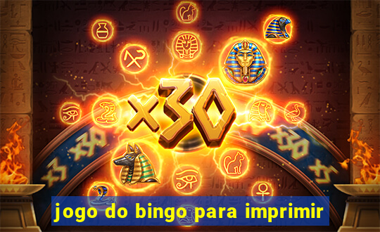 jogo do bingo para imprimir