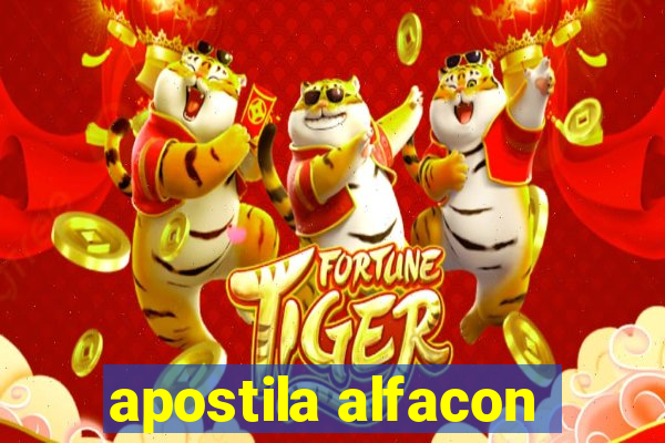 apostila alfacon