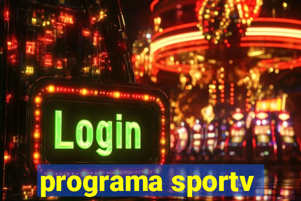 programa sportv