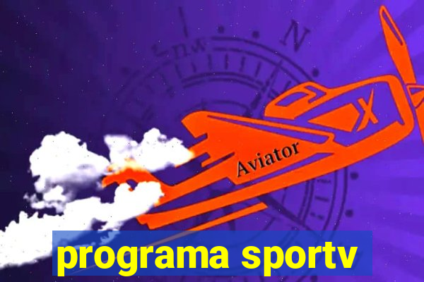 programa sportv