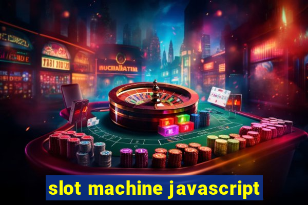 slot machine javascript