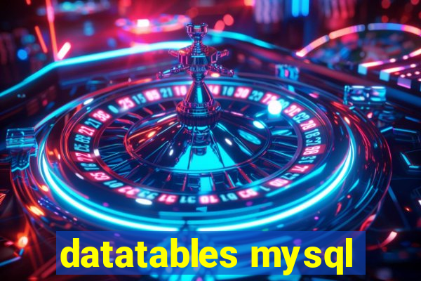 datatables mysql