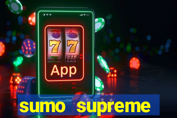 sumo supreme megaways slot