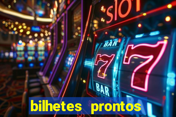 bilhetes prontos apostas esportivas