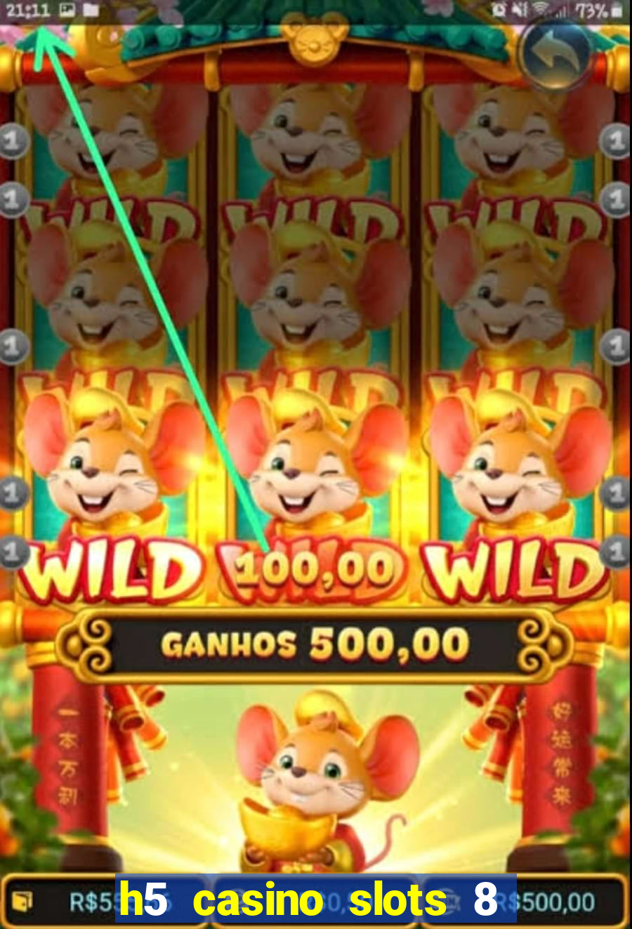 h5 casino slots 8 paga mesmo