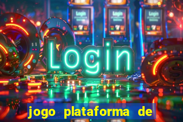 jogo plataforma de 3 reais