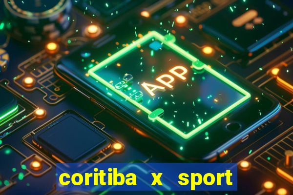 coritiba x sport recife palpite