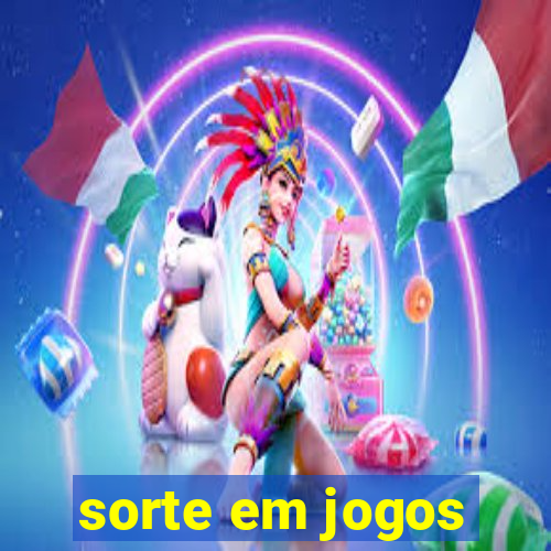 sorte em jogos