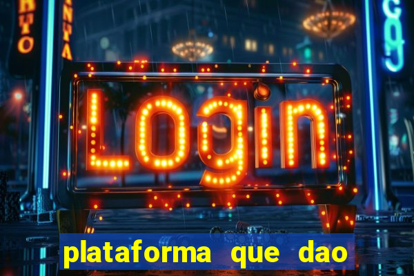 plataforma que dao bonus sem deposito