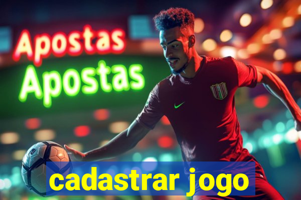 cadastrar jogo