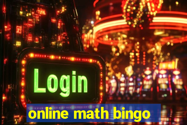 online math bingo