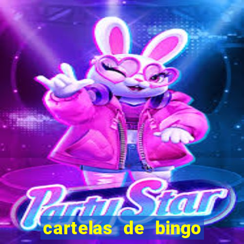 cartelas de bingo para chá de bebê