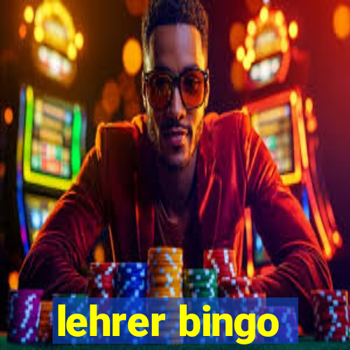 lehrer bingo