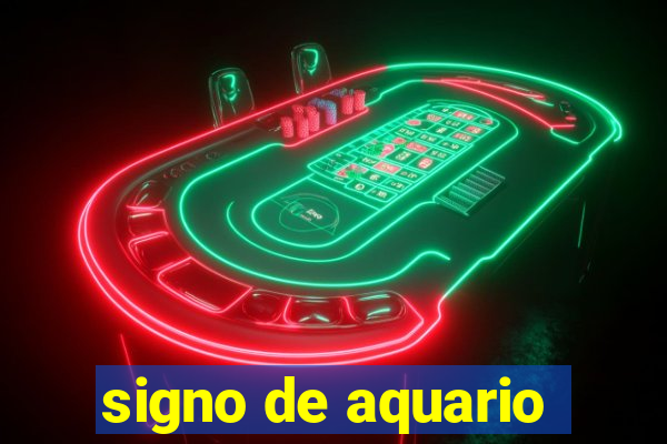 signo de aquario