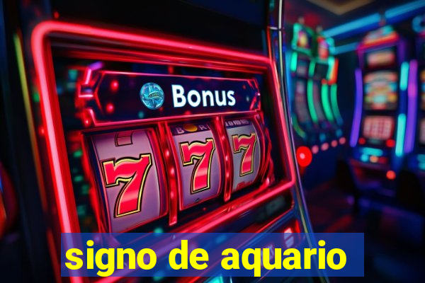 signo de aquario