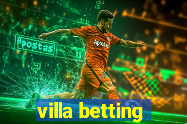 villa betting