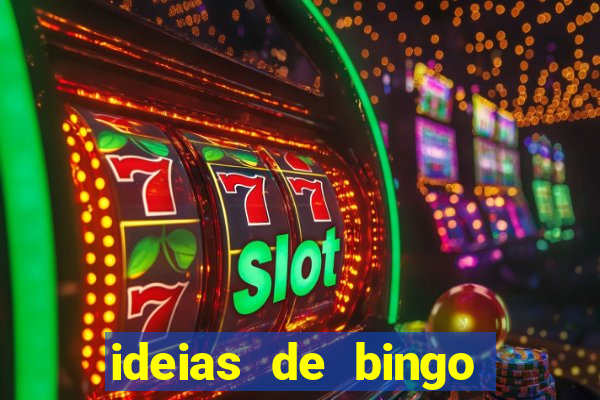 ideias de bingo para o natal