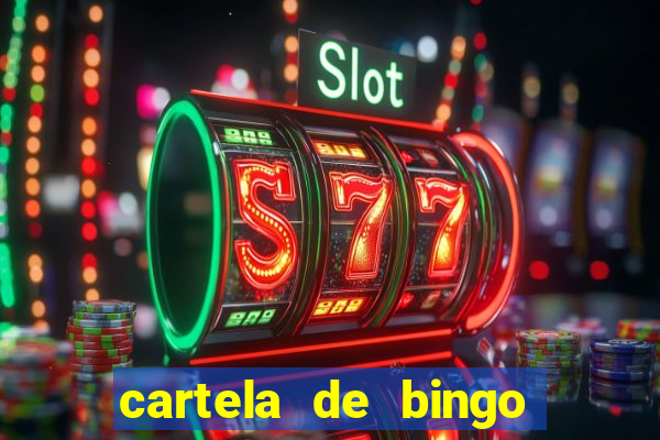 cartela de bingo do alfabeto para imprimir