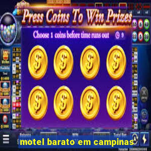 motel barato em campinas