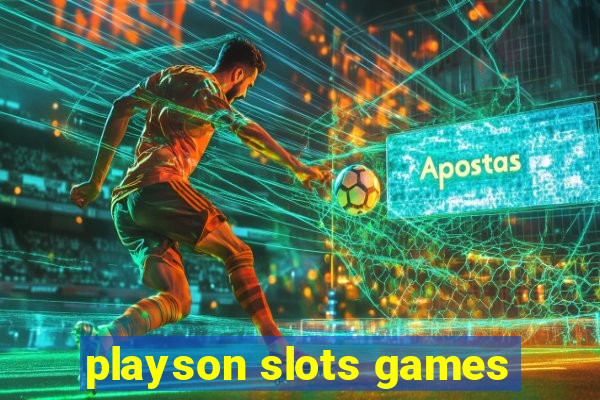 playson slots games