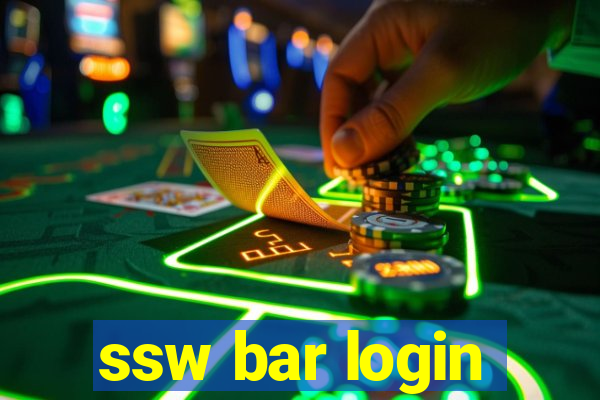 ssw bar login