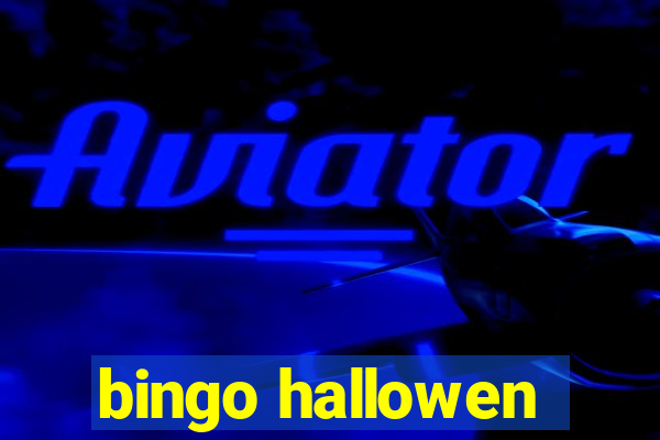 bingo hallowen