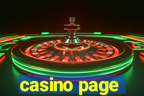 casino page