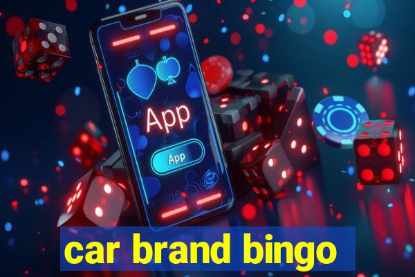 car brand bingo