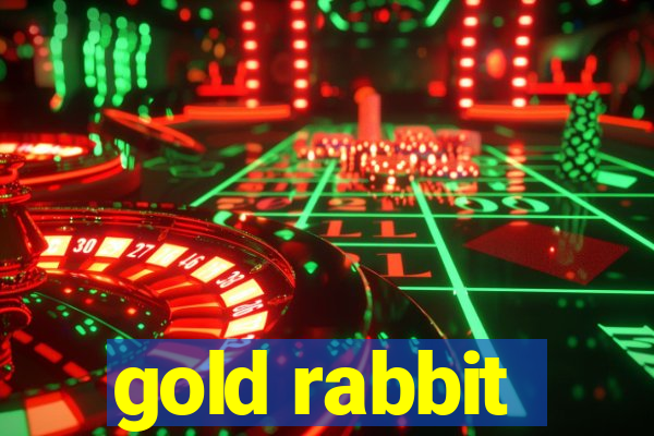 gold rabbit