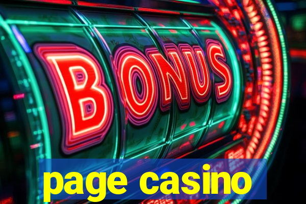 page casino