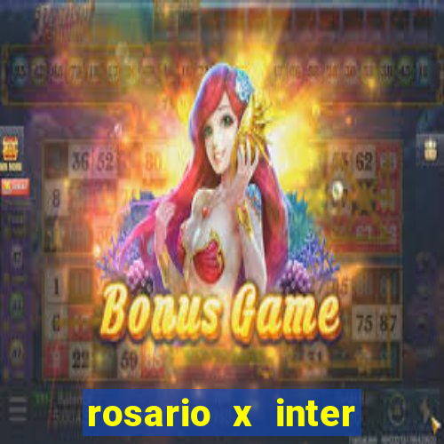 rosario x inter onde assistir