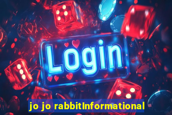 jo jo rabbitInformational