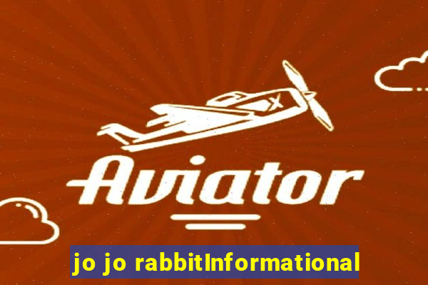 jo jo rabbitInformational