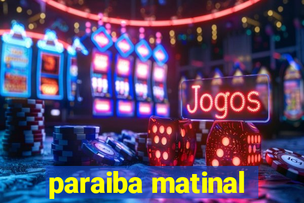 paraiba matinal