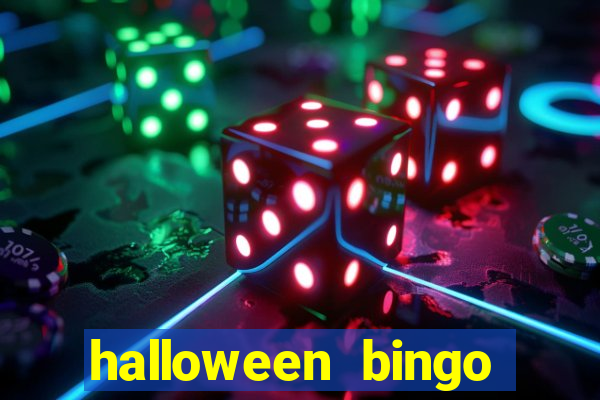 halloween bingo games for kids